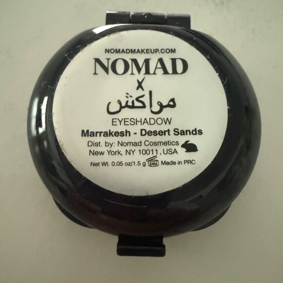 Nomad Marrakesh Desert Sands Eyeshadow Compact 0.05 Oz Warm Gold Tone - Picture 3 of 3